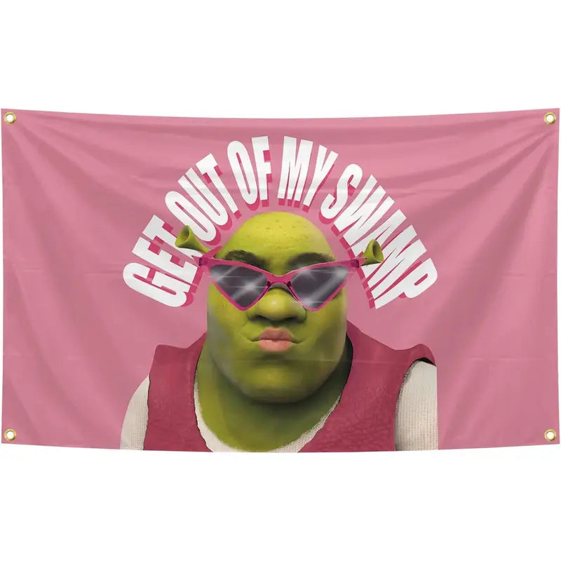 Get out of my swamp Flag