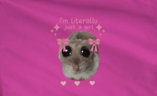 I’m Literally just a girl Flag