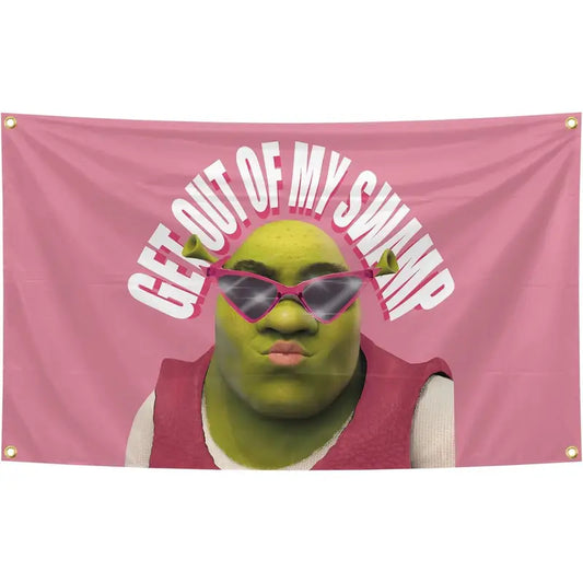 Get out of my swamp Flag